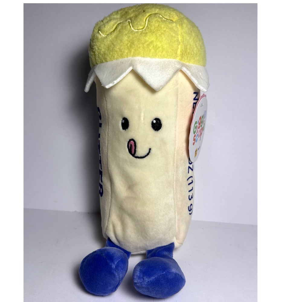 Gigglescape Butter Stick Plush Kids Yellow New Food Stuffed Animal Toy